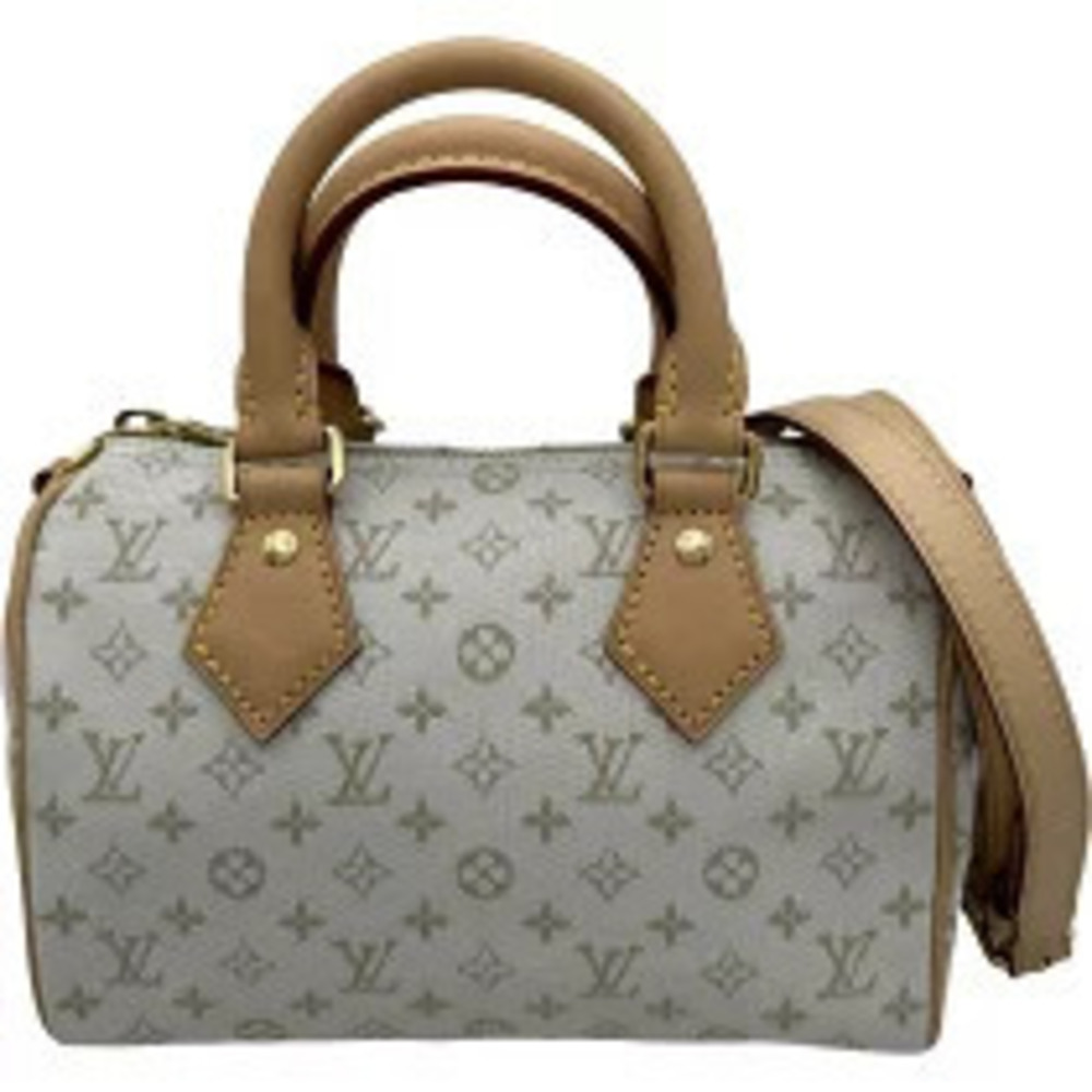 Louis Vuitton Speedy Bandouliere Mastic Monogram Boston Bag